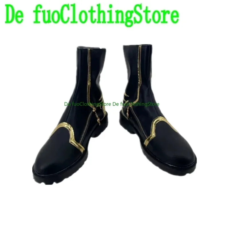 Defuozuo le zuole arknights cosplay sapatos botas jogo anime jogo rpg festa de halloween adereços sapatos botas
