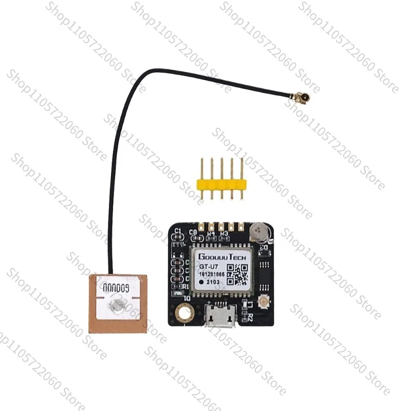 For GT-U7 GPS Navigation Positioning Module, Compatible with NEO-6M, UNO R3, STM32, 51 MCU