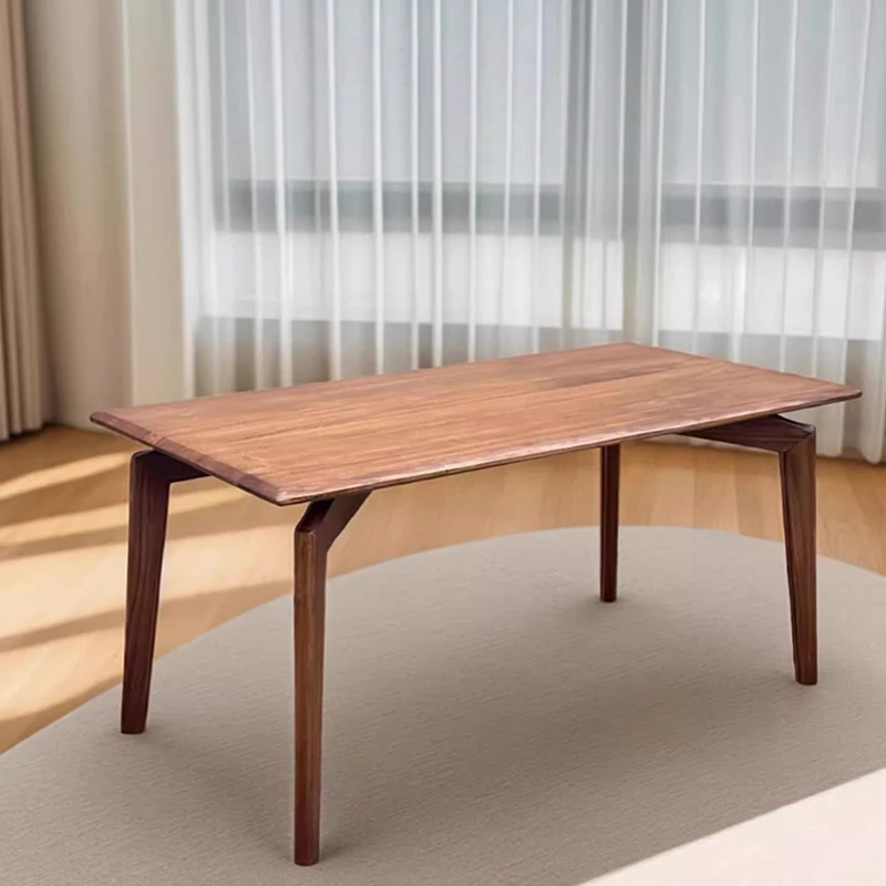 

Wood Desk Dining Table Modern Study Writing Designer Terrace Restaurant Dining Table Salon Living Room Mesa Kitchen Furniture