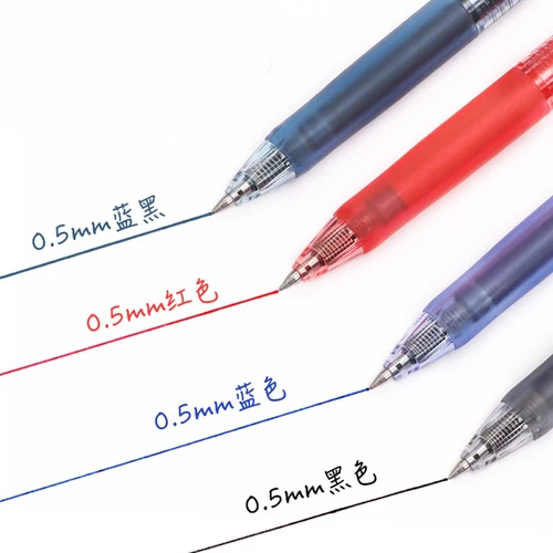 Imagen 2 del producto Bolígrafos de Gel UNI de Japón, bolígrafo de firma Uniball Figno UMN-105, prensa de 0,5mm, rojo, azul, negro, para escribir, escuela, oficina, papelería, 3/6/12 Uds.