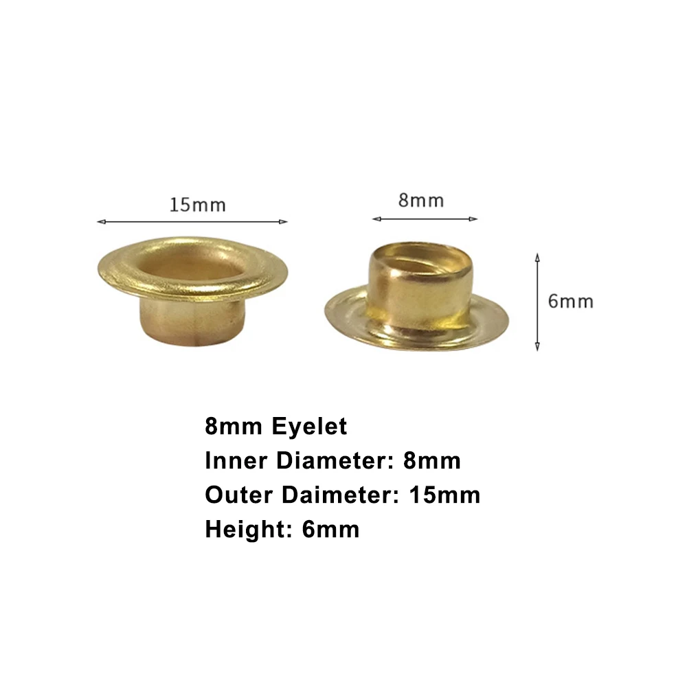 

Высококачественные втулки из нержавеющей стали разных размеров для баннерного брезента из ПВХ и ПП