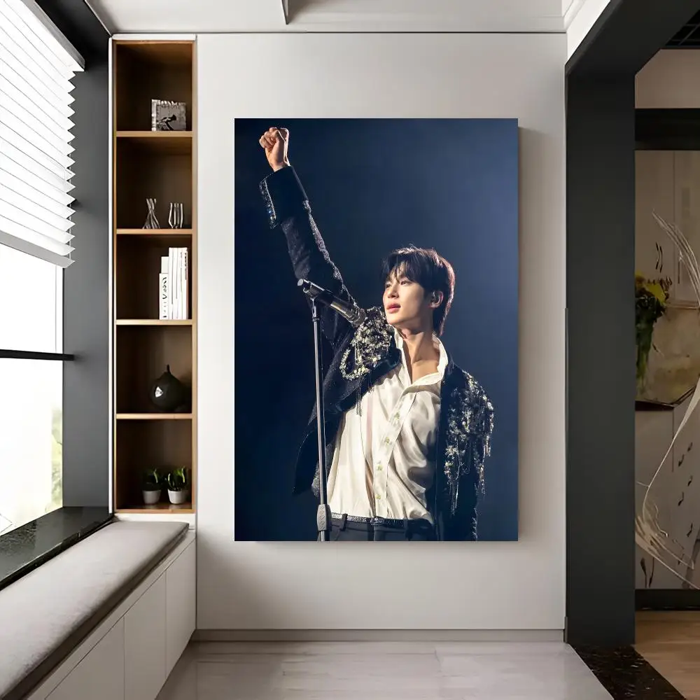 Actor B-byeon Woo-seok Poster Trendy Aesthetic Self-Adhesive Wall Poster Room Decor for Bedroom & Dorm