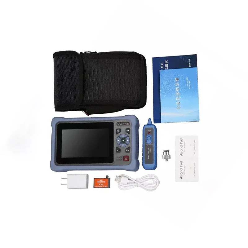 2025 Event Map Ethernet Cable Tester MINI OTDR  NK4000D 1310/1550nm 26/24dB Fiber Optic Reflectometer Touch Screen VFL OLS OPM