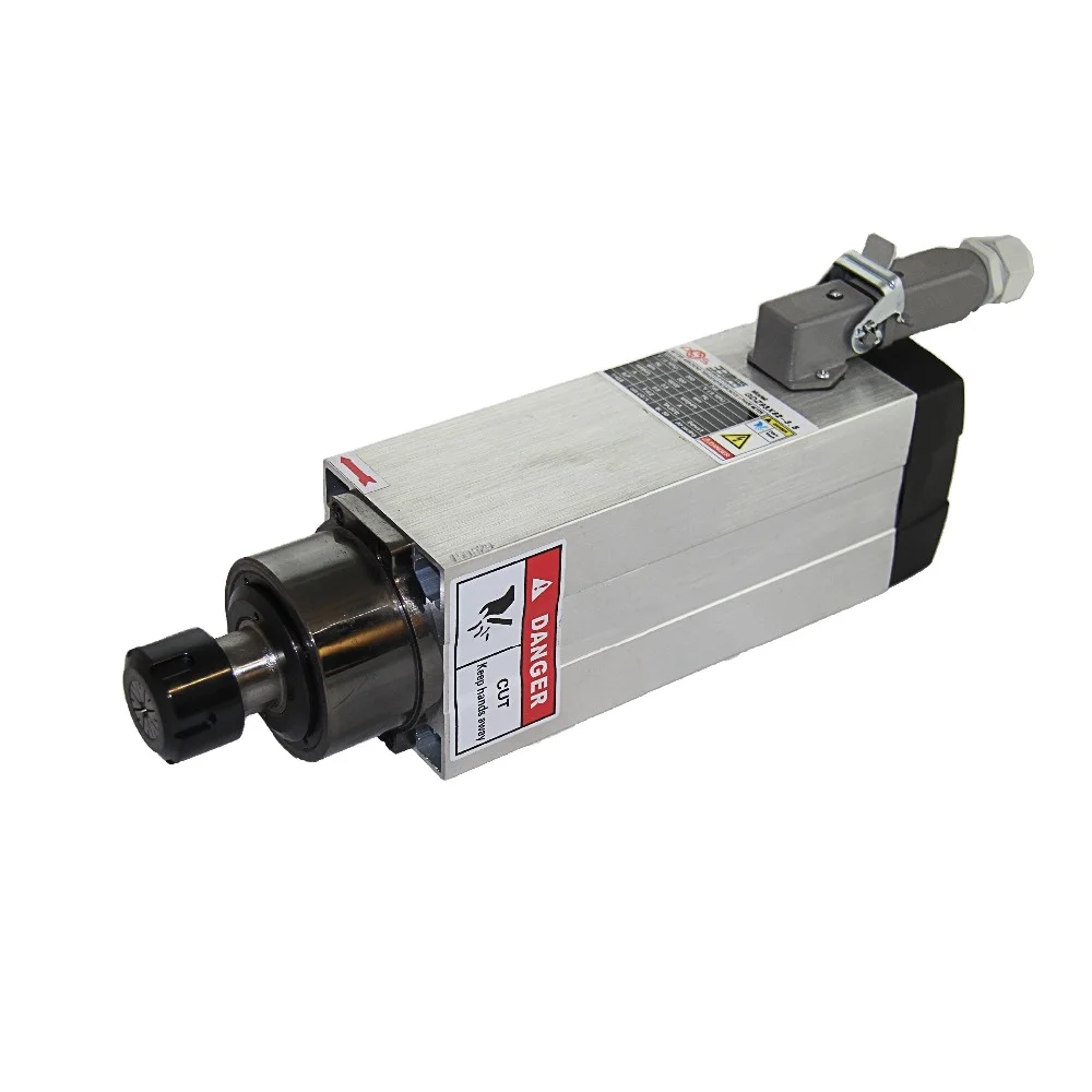 Самый продаваемый шпиндель с воздушным охлаждением с ЧПУ, 3,5 кВт, Er25, 18000 об/мин, фрезерный станок по дереву GDZ93*82-3.5