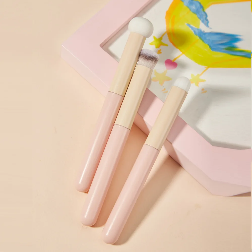 High Quality Makeup Brushes Mantou Sponge Concealer Brushes Lipstick Lip Makeup Brush Cosmetic Tools Foundation Concealer Brush