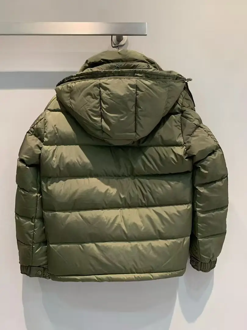 겨울 신상 우아한 무광 다운 재킷 화이트 구스 다운 숏 디자인 조절 가능한 후드 다용도 여성용 재킷