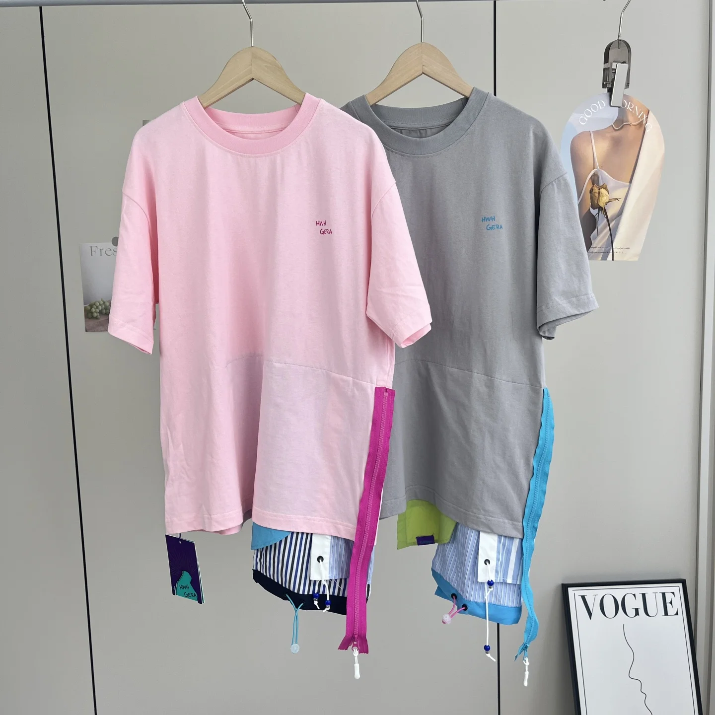 

Повседневная хлопковая футболка Spor для пар, свободная посадка, креативный дизайн, летняя тонкая круглая футболка Ne для мужчин и женщин