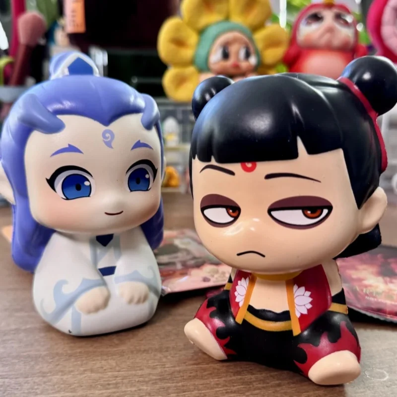 

[In Stock] Genuine Nezha'S Demon Children Roar In The Sea 2 Kneading Toys Aobing Cute Anime Movie Merchandise Stress Relief Toy