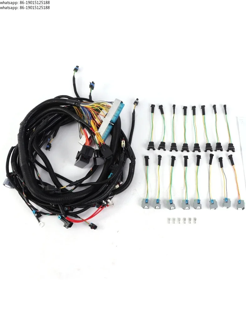 Independent exchange wiring harness W/4L80E 4.8 5.3 6.0 EV6 EV1 injector connector suitable for trucks from 2003 to 2007