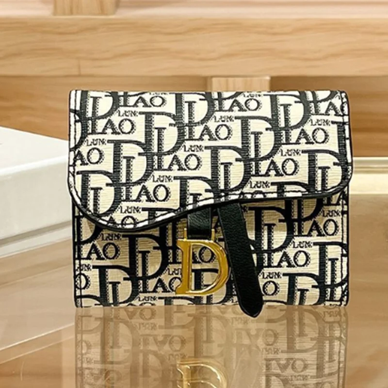 2024 New Trendy Fashion Bag Ladies Clutch Short Card Pouch Card Pouch for Men and Women Mini