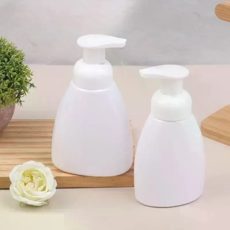 250/300 ml Kunststoff Schäumende Flasche Seife Mousse Flüssigkeit Spender Schaum Shampoo Lotion Dusche Gel Schaum Pumpe Kosmetische leere Flaschen