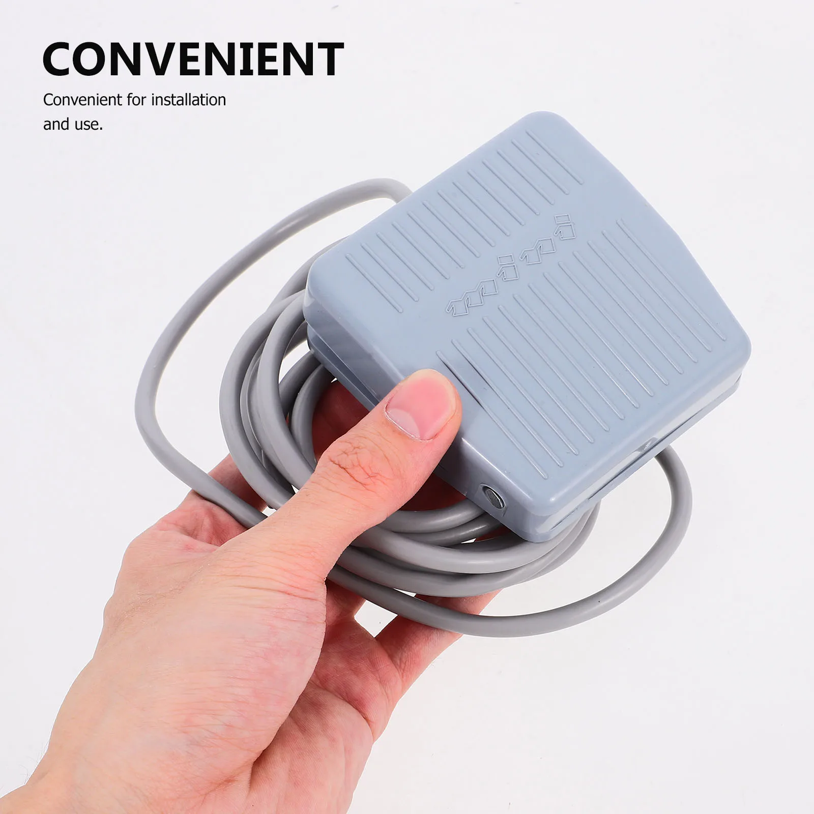 

Industrial Pedal Plastic Switch With Long Cable For Cnc Machine Momentary Treadle Tool Efficient Reliable Foot Control Device