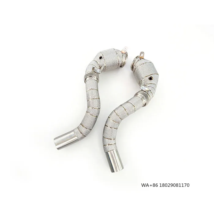 

SDO Insulated High-Flow Cat-Free Catalytic Downpipe Exhaust for X5M X6M F85 F86 4.4T V8 2015-2019 New Condition