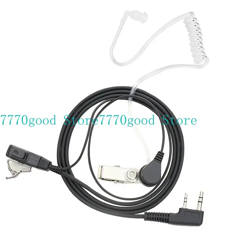 

31BA 2Pin PTT MIC Earpiece for Kenwood TYT UV5R, UV5RA, UV5RB Noise Canceling Headset