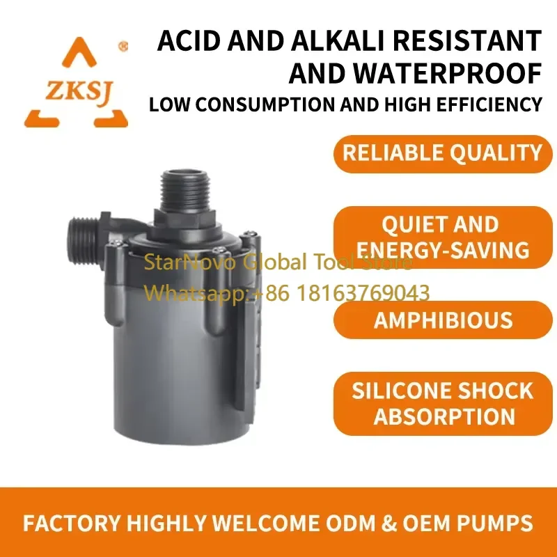 2026 Hot！ Parts Dc Solor System Battery Generator V Rechargeable Silent Farm Deep 12V Agriculture Bucket Submersible 24V Pump