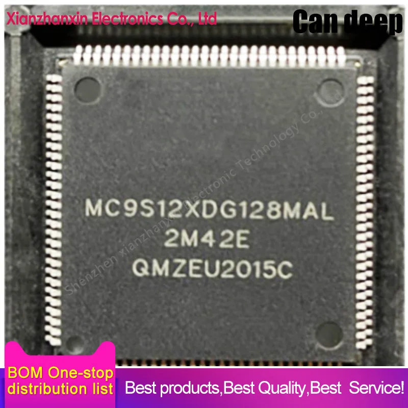 1pcs/lot MC9S12XDG128MAL MC9S12XDG128 QFP112 Microcontroller chips in stock