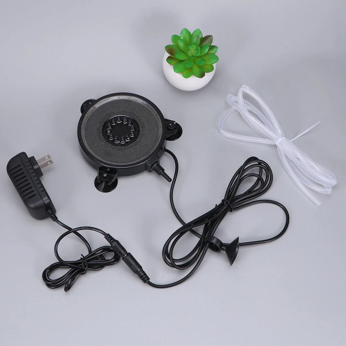 

12 Leds Aquarium Fish Tank Lamp Air Bubble Lights Submersible Waterproof Underwater Pool Light Bright Colorful Us Plug