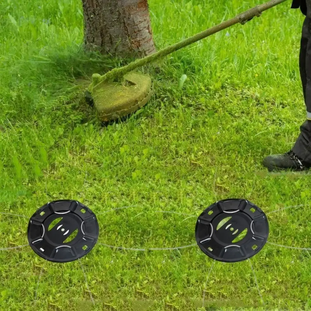 

2Pcs High-Efficiency Grass Trimmer Head Easy To Install Durable Universal Weeding Head Convenient Wear-resistant Weeding Tool