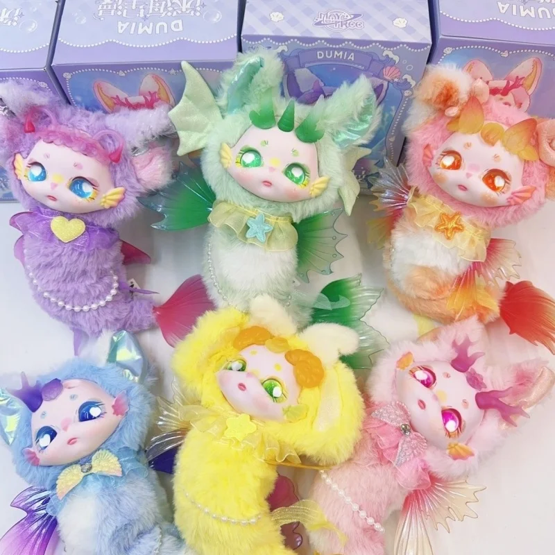 

Новая подлинная серия комиксов Maytree Dumia Deep Starfish, виниловая плюшевая глухая коробка, милая подвижная шарнирная модель русалки, кукла, подарок ручной работы