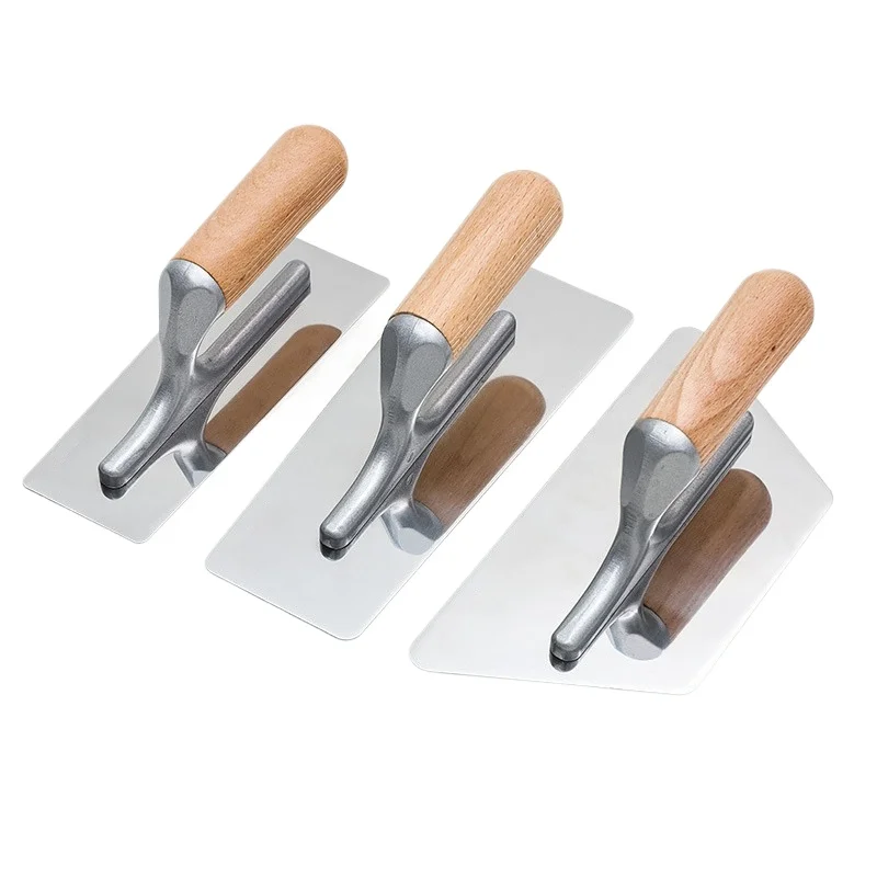 ステンレス製ドライウォールこて、壁塗り用粉塵除去アートペイントツール、プロ仕様仕上げ用