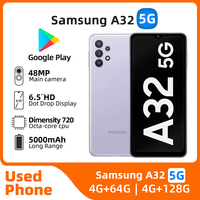 Samsung Galaxy A32 5g Smartphone 6.5-inches Screen CPU Dimensity 720  48MP Camera Android in good condition Used Phone