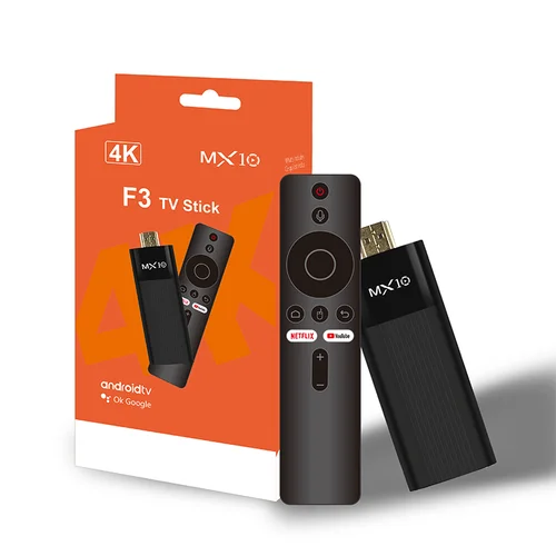 Directamente de fábrica MX10-F3 TV Stick 4K Android 11 Allwinner H313 2.4G y 5G Wifi 2GB 16GB tv box fire tv stick 4k