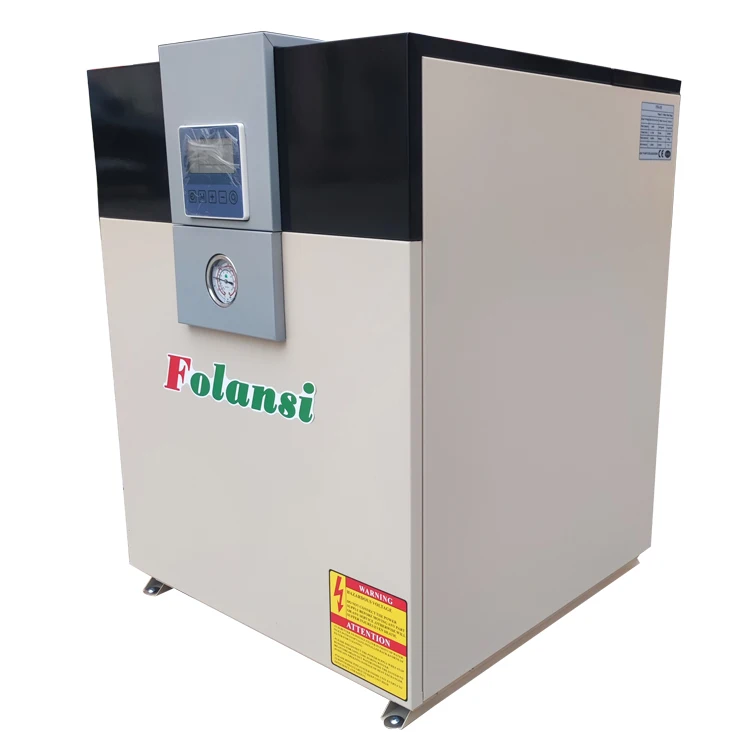 

Тепловой насос заземления Folansi 15 кВт WSHP, бесшумный дизайн R410a или R32, газовый геотермальный тепловой насос