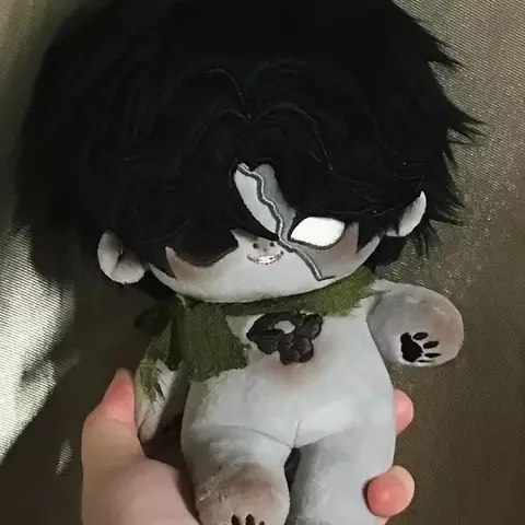 2025 Anime Figures Dolls Identity Ⅴ Fools Gold Norton Campbell 20cm Plush Stuffed Doll Body Cosplay Cartoon Dress Up Toy Gift