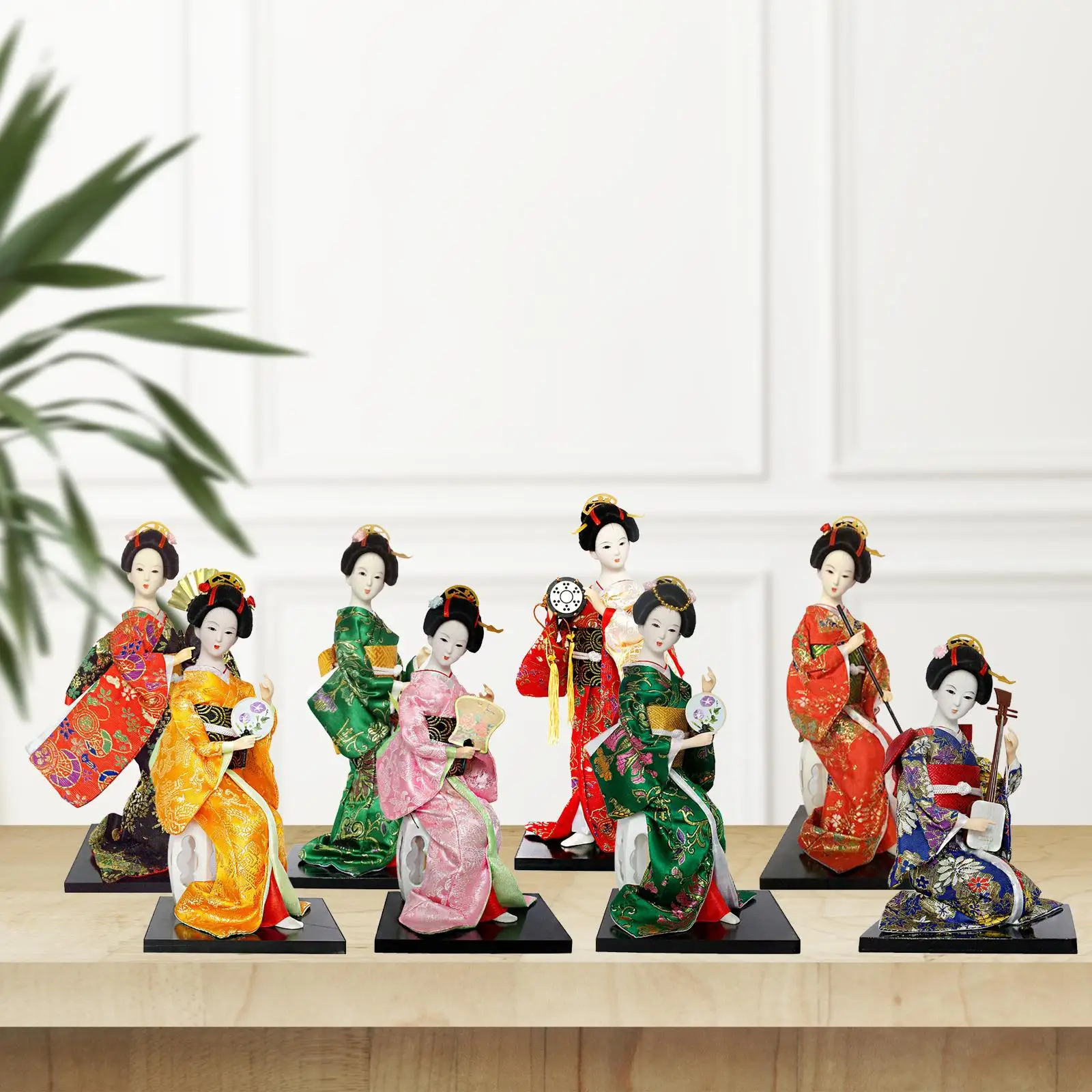 Kimono Dolls Ethnic Japanese Geisha Dolls 12