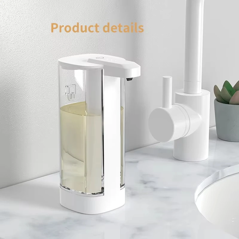 

Automatic Soap Dispenser Bathroom Accessories Touchless Rechargeable Liquid Soap Dispenser 500ML Electric Soap Dispenser