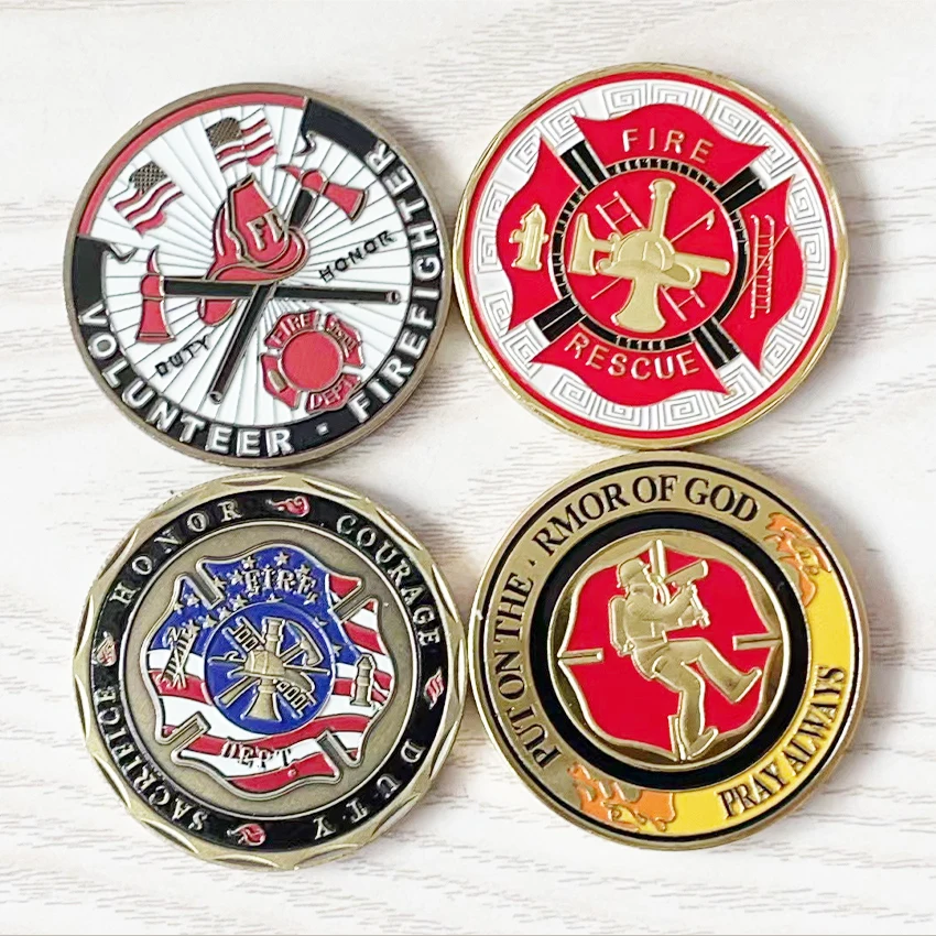 عملات تذكارية لرجال الإطفاء في الولايات المتحدة ، عملة التحدي #1