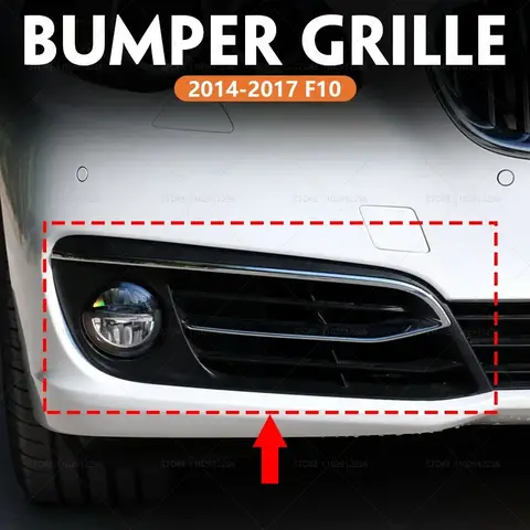 2014-2017 F10 BMW 528i 535i 550i 프론트 범퍼 안개등 커버 그릴 트림 51117331731 51117331732 51117331769 51117331770