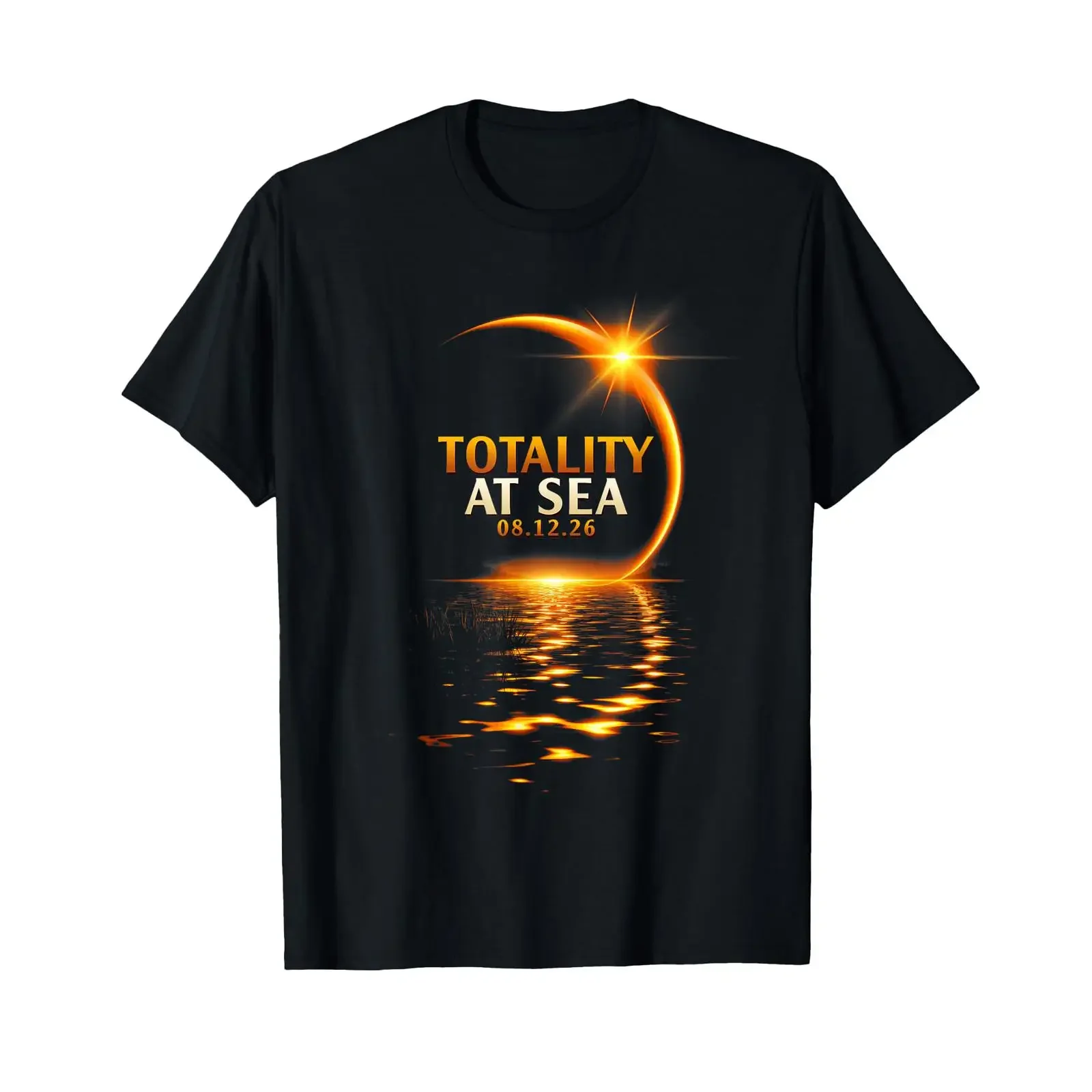 Total Solar Eclipse Cruise 2026 Totality At Sea Sky Watcher T Shirt vintage Washed designer clothes Slightly Stylish
