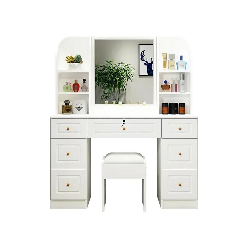 Classic Nordic Dressing Table Accessories Storage Multifunctional Luxury Dressing Table Bedroom Penteadeira Bathroom Furniture