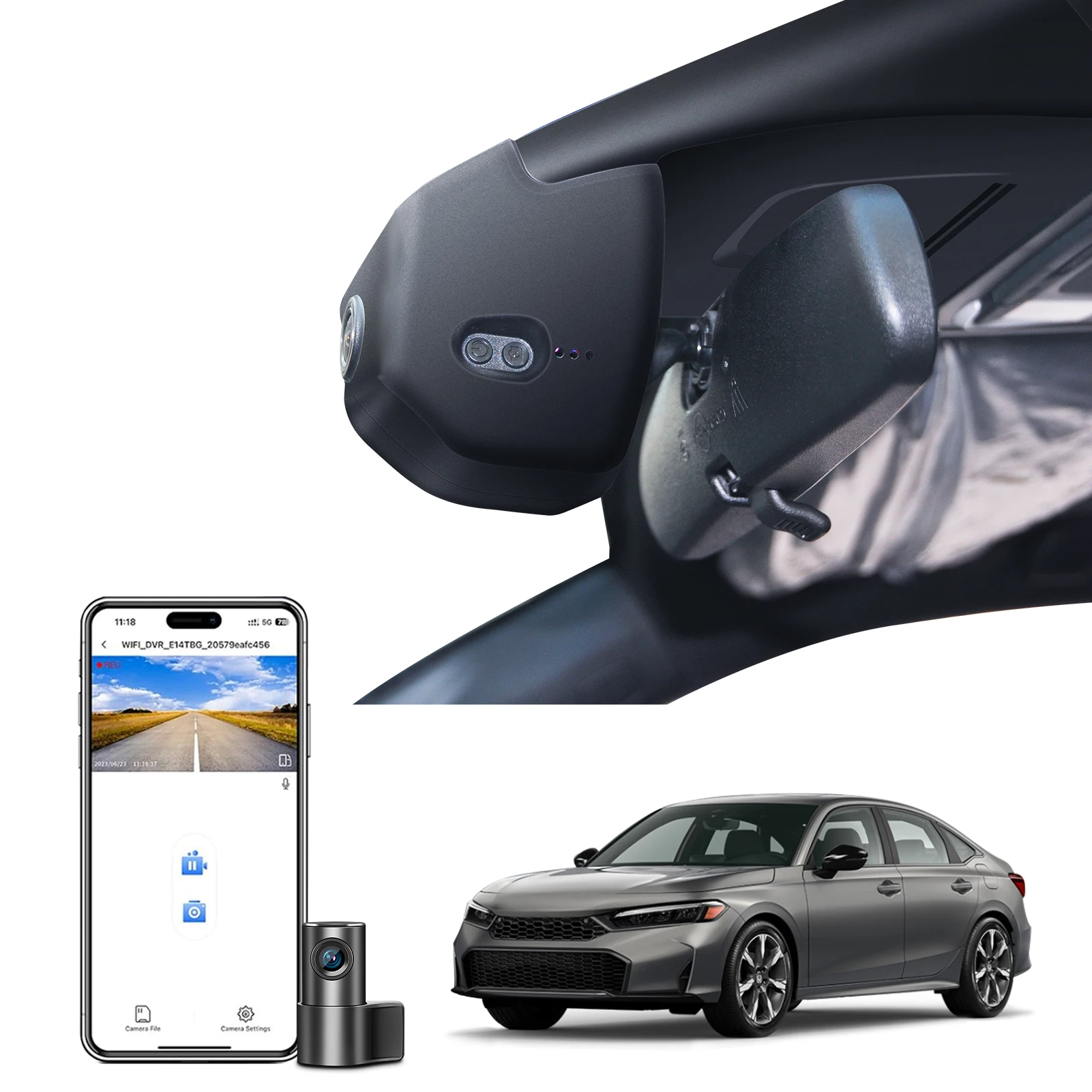 4K Dash Cam For Hon…