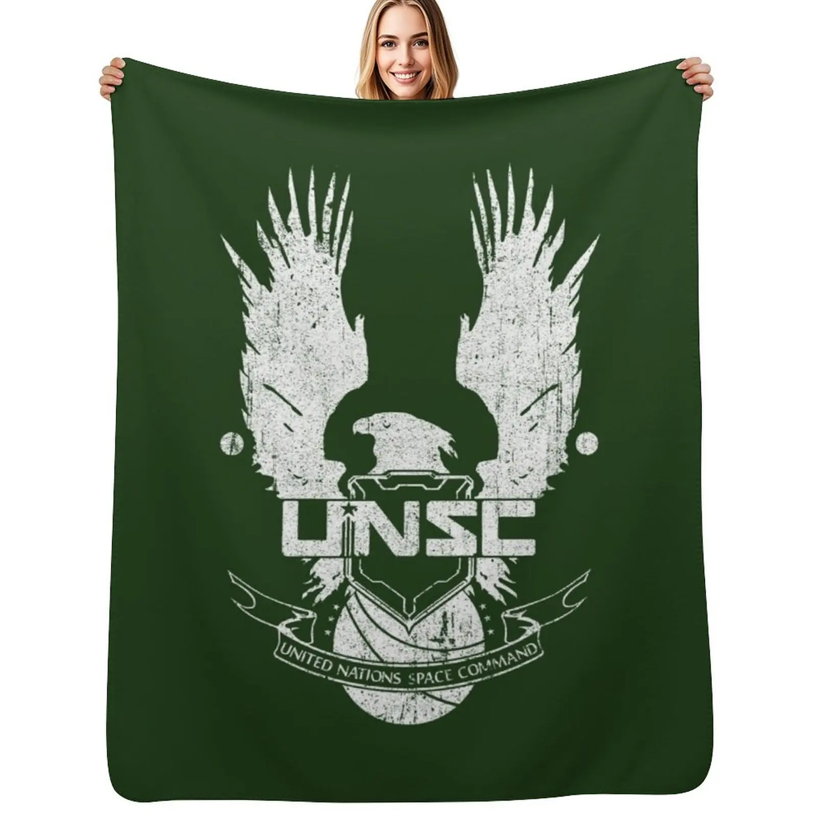 UNSC - United Nations Space Command Throw Blanket Polar Summer blankets ands Comforter Camping manga Blankets