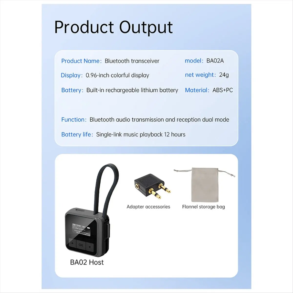 

ABFKing Upgrade 3.5mm Type-C Адаптер-переходник для наушников с авиационным разъемом Bluetooth 5.3 для подключения к динамикам