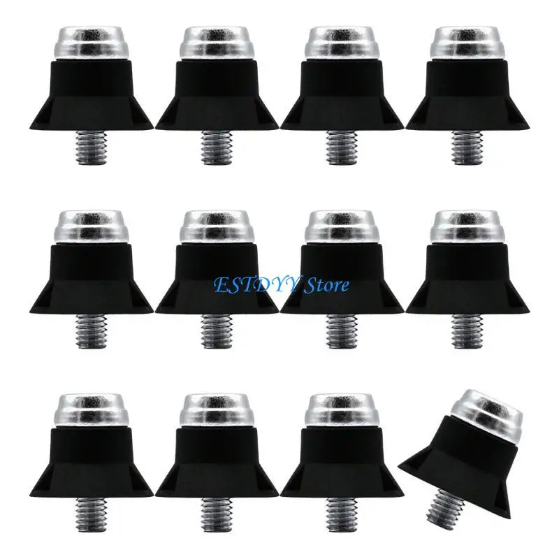 G6DE 12PCS SOCTER BOOT CLEATS voetbalschoen spikes aluminium voetbalstudie vervanging