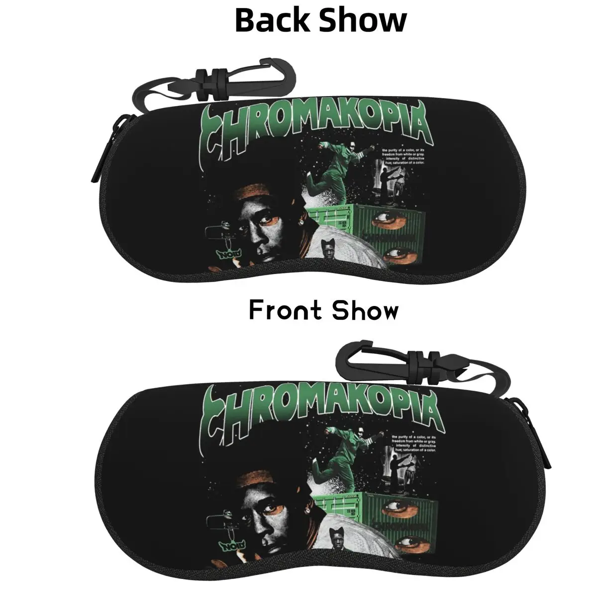 

Chromakopia Stylish Tylers The Creator Shell Glasses Case Protective Sunglasses Box Women Men Soft Eyeglasses Bag Pouch