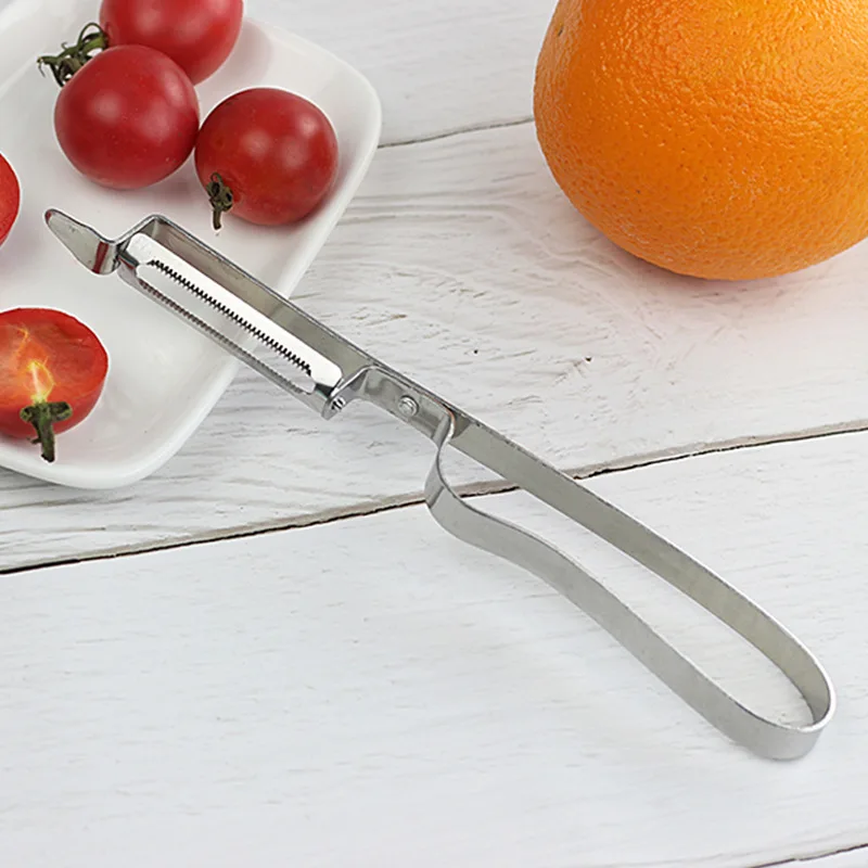Stainless steel paring knife, peeler, fruit knife, toothbrush paring knife, kitchen potato and fruit scraping artifact