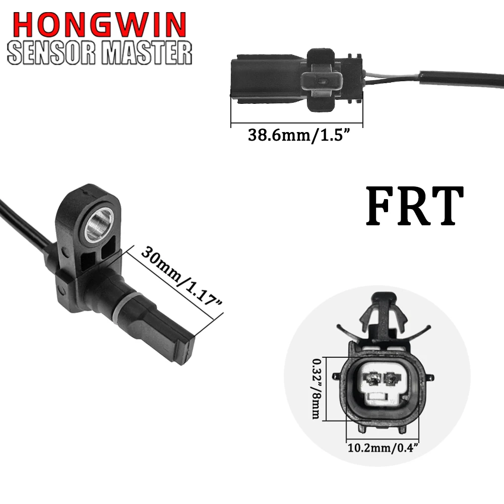 Neuer abs Rad drehzahl sensor vorne hinten links rechts 89542-0d030 89543-0d030 89516-0d110 89516-0d120 für 2014-2017 Toyota Yaris Vitz