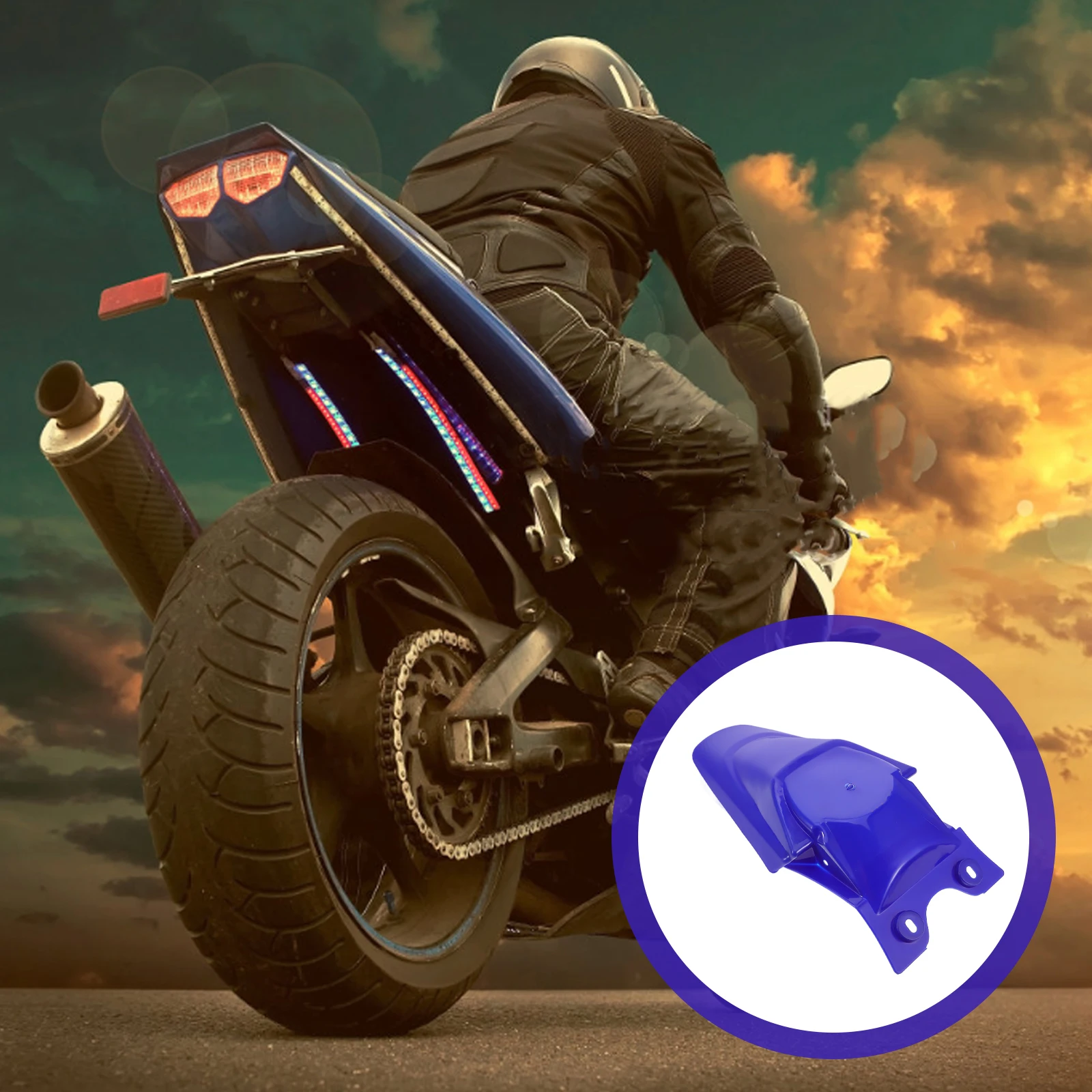 

Rear Plastic Parts Mud Guard Number Motocycle Motorcycle Mudguards Accessories Modified