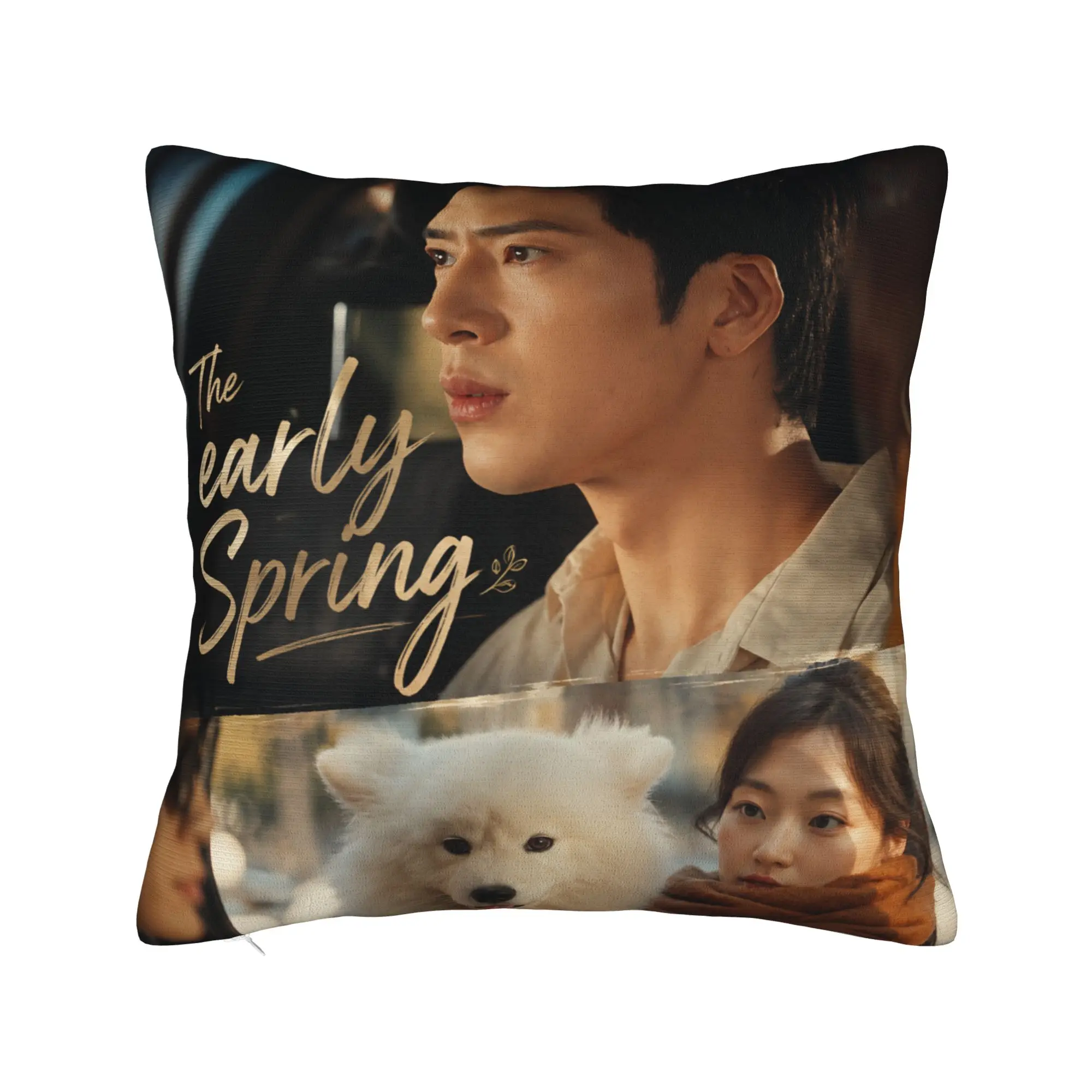 The Early Spring Pillow Case  Print Pillow Cover Cute Funny Pillowcases For Sofa Bedroom Home Decor