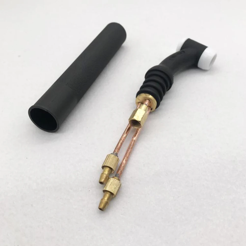 

Premium Tig Welding Torch Head Wp-18F 180Amp Water Cooled Flexible Body Compatible With Air Cooled Models Replacement For