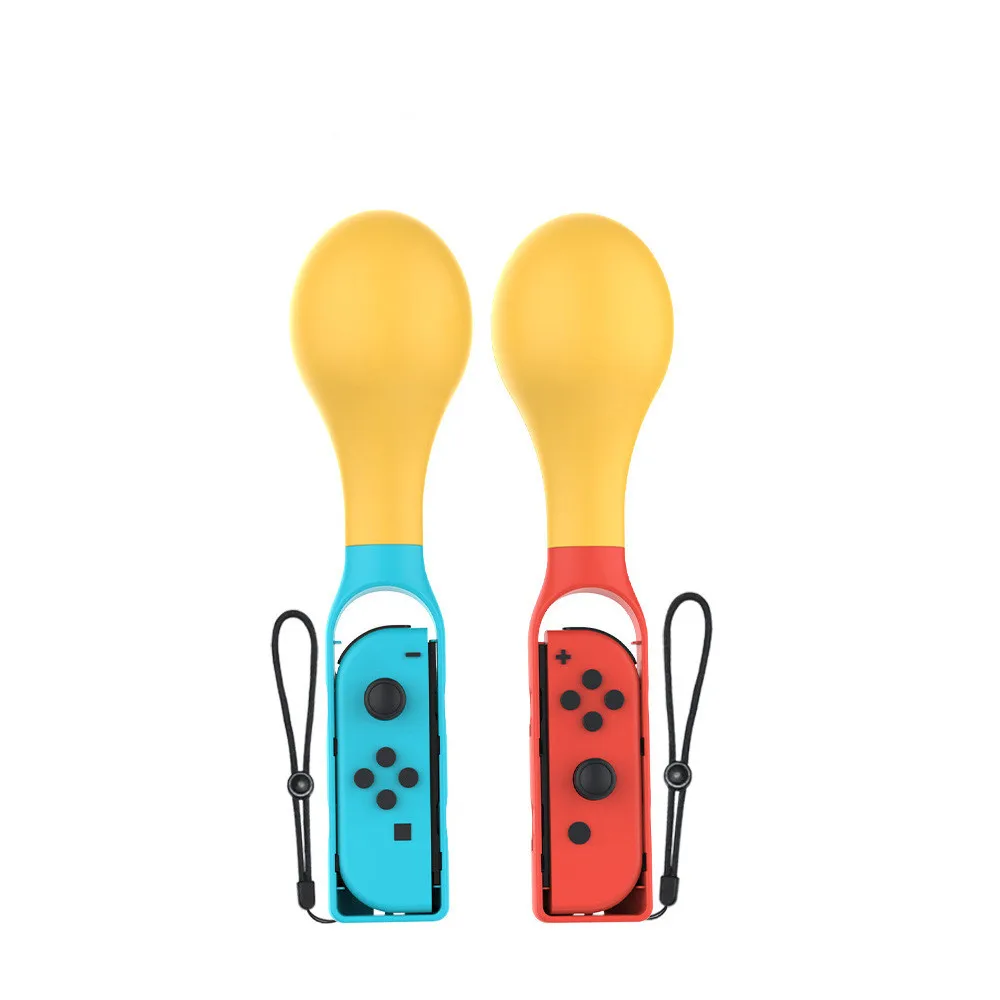 Maracas-وحدة تحكم Joy-Con لليمين واليسار للتبديل ، مقبض لعبة رياضية ، مطرقة OLED ، قبضة اللعبة ، تجربة الألعاب