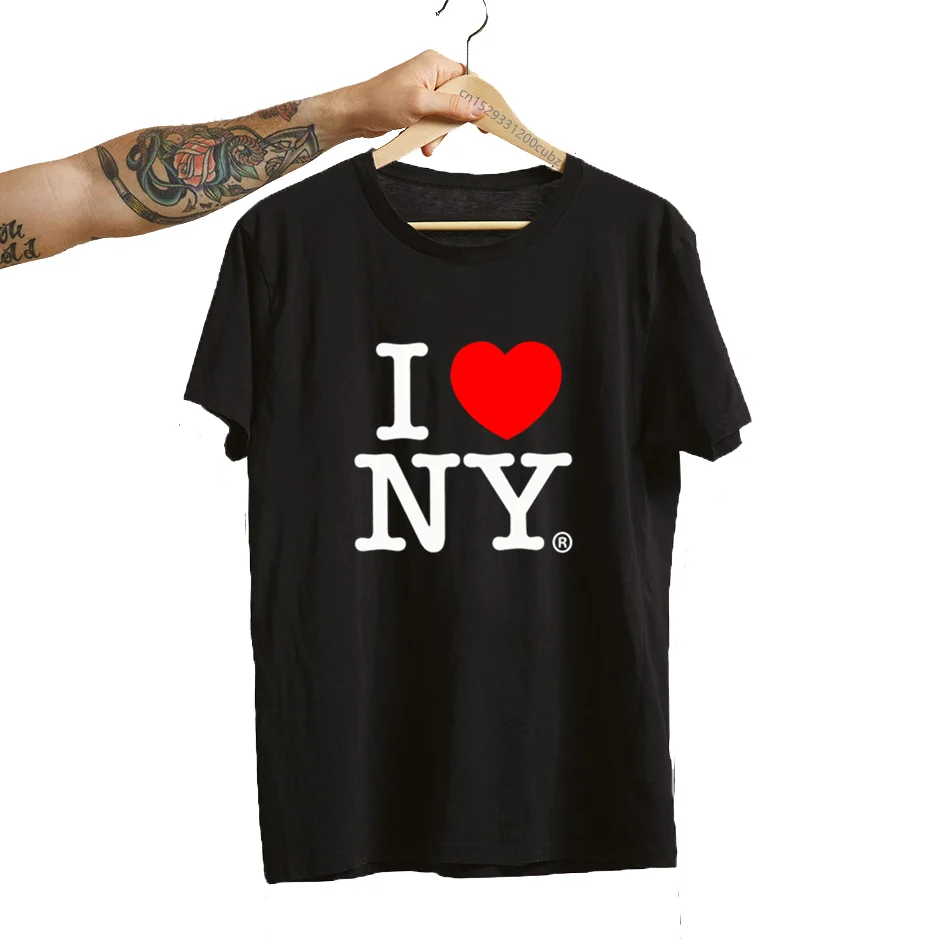 I LOVE N Y Printed T-shirts Women Short Sleeve Casual T Shirt Harajuku Fashion Top Tee