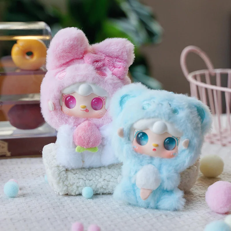 Yooki V10 Courmet Restaurant Series Plush Blind Box Doll Bag Charm Decoration Cute Cartoon Toy Mystery Box Office Ornament Gift