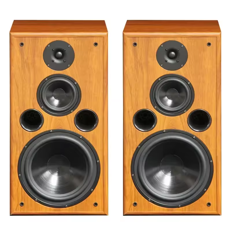 Полочная Hi-Fi акустическая система 200 Вт 8 Ом, низкочастотный твитер High School Low Bass с шелково-пленочным диффузором, пассивные колонки F109 Fever, 10-дюймовый мониторный корпус.