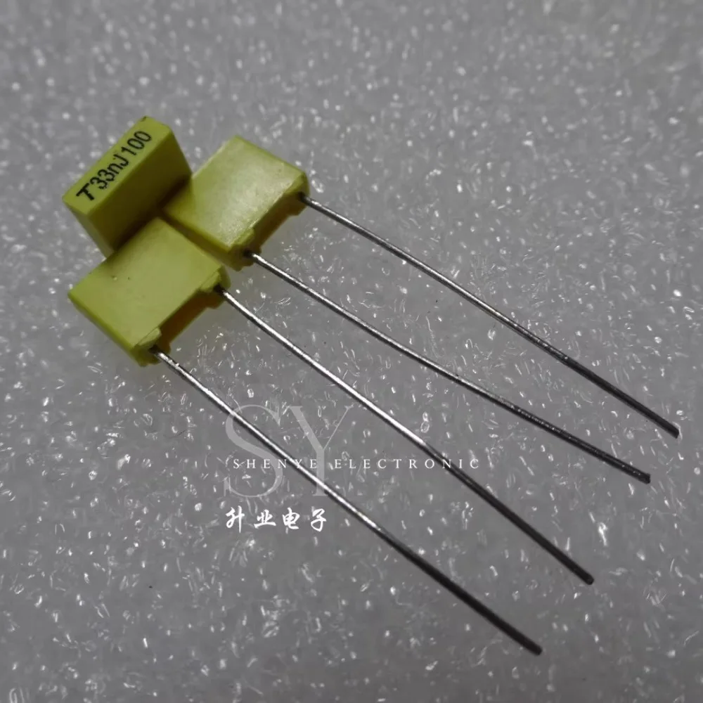 

50PCS TPC 0.033uf/100v 33nf 333 brand-new 5mm film capacitor
