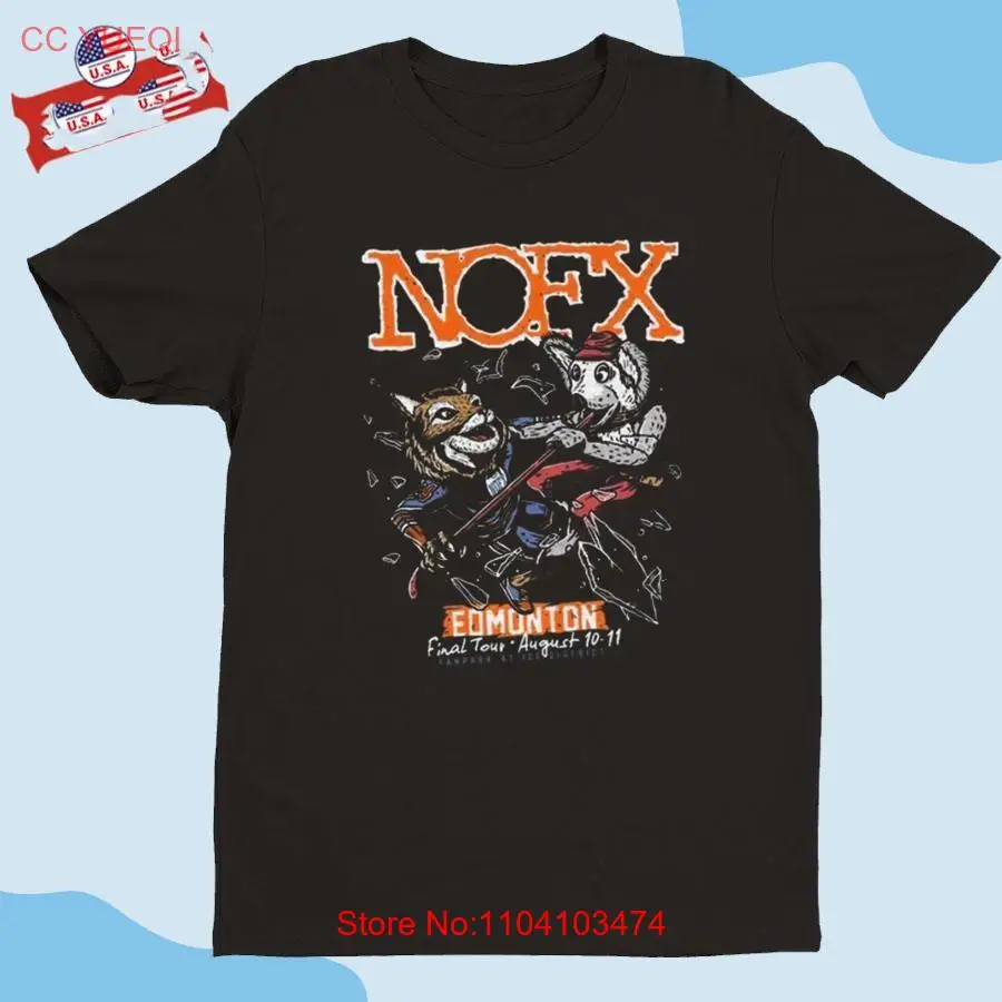 Nofx Band Mem Full Size Black Cotton Shirt Gift For Fan TT1245